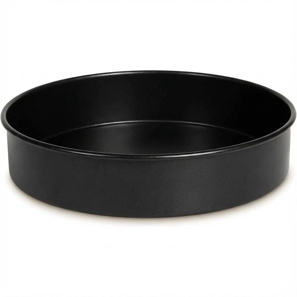 Glad Round Baking Pan Nonstick - Heavy Duty Metal Bakeware for Cakes and Desserts, 9.6 inches