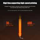 3 x K2 Plus Nozzles 0.2mm*0.4mm 2PCS, Unicorn K2 Quick-Swap Nozzles with Titanium Alloy Heat Break, Copper Alloy and Hardened Steel Nozzle, High Flow Nozzles Kit for K2 Plus 3D Printer