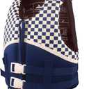 Chriffer Kids Swim Vest for 20-70 Pounds Boys and Girls, Easy On/Off Zipper, Swimming Toddler Floaties Jackets for 2, 3, 4, 5, 6, 7, 8 Years Old/Beach Pool Water Park (navy blue) 30-50 Lbs/14-23kg