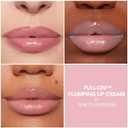 BUXOM Full-On Plumping Lip Cream, Hydrating Lip Plumper Gloss with Peptides & Hyaluronic Acid, High-Shine Tinted Formula for Fuller, Softer Lips, Cruelty-Free