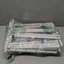 Fixwal Stuffed Animal Storage Zoo Metal Tube Extra Large Plushies Storage Stuffed Animals Holder Kids Toy Organizers and Storage with Elastic Band and Net for Playroom Bedroom White 61 x 23.6 x 16.5