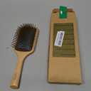 Hair brush for Men and Women,Wet Brush with Wooden Handle, Curly Hair Brush, Air Cushion Brush, Wooden Paddle for Thick/Thin/Fine, Wet & Dry Styling, Square Large Brush