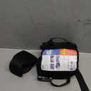 SARISUN Travel Pillows for Airplanes, Airplane Pillow for Long Flight, Airplane Head Strap with Eye Mask for Sleep, Travel Neck Pillow for Car Road Trip, 360 Support Headrest, Stop Bobblehead, Black