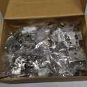 [Closing Speed Control] 20 Pack 3/8 Inch Overlay Soft Close Hinges for Face Frame Cabinet, 4D Adjustment, Stainless Steel Kitchen Cabinet Hardware, 105 Open Concealed Self Closing Hinge