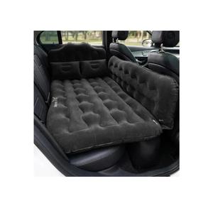 Car Air Mattress Bed: Inflatable Back Seat Air Mattress for Car, Thick Camping Sleeping Pads with 2 Pillows & Air Pumps, Fits Sedan/Truck/SUV, Black