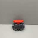 PVC Union Ball Valve, 2" Inch (DN50) True Union Full Flow Ball Valve with ASTM EPDM Oring, Slip Socket, Full Port for Water System