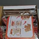 Family Cozy Cabin Doll House Playset, Dollhouse Furniture and Accessories,DIY Cottage Pretend Play Dollhouses, for Toddlers, Boys & Girls