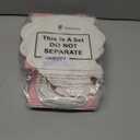 Feifeiya 24 Pcs Pink Gift Bag with Handle Valentines Day 3D Fairy Tale Flower House Cardboard Treat Candy Goodies Gift Bag for Valentines Galentine Day Holiday Birthday Party Supplies