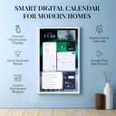 21.5" Smart Hub Digital Calendar, Photo Frame, No Subscription, Google Play