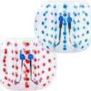 2PCS Inflatable Bumper Balls, 4Ft Human Hamster Ball, Zorb Ball for Adults or Children, Bubble Soccer for Sport Time