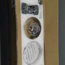 52 Inch Solid Wood Ceiling Fans with Lights and Remote, 3 Blade Black Outdoor Ceiling Fan with Wall Control, Dimmable, 6 Speeds, Noiseless DC Motor for Bedroom/Patios/Farmhouse/Living Room