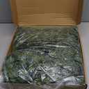 Christmas Cedar Garland - 5ft Artificial Cedar Garland Faux Lush Green Fake Pine Needles for Fireplace,Table,Window,Stairs,Mante,Holiday Indoor Outdoor Xmas Decor(2PCS)