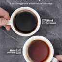 K Cup Coffee Maker With Bold Setting, Single Serve Hot & Iced Coffee Maker for K-Cup and Grounds, 52 Oz Removable Water Tank, 6 to 14oz Brew Size, Pod Coffee Machine With Reusable Filter,(Black)