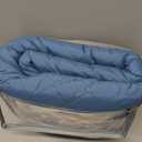 U-NICE HOME Loveseat Sofa Cover Reversible Couch Cover for Dogs with Elastic Straps Water Resistant Furniture Protector for Pets Couch Cover for 2 Cushion Couch (Loveseat, Blue/Beige)