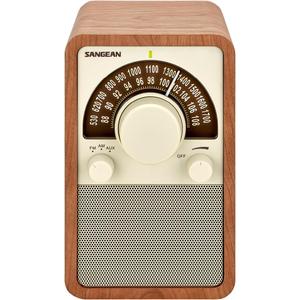 AM/FM Table Top Wooden Radio (Walnut)