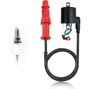 Ignition Coil Spark Plug for Polaris Sportsman 500 1996-2002 Magnum 425 1995-1998 Magnum 500 2000-2003 Xpedition 425 2000-2002 3085228 3085227