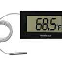 Digital Oven Thermometer Heat Resistant up to 572F/300C, LCD
