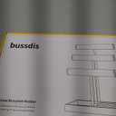 3 Tier Bracelet Holder Display - Detachable T Bar Beige Velvet Bracelet Holder, Jewelry Holder Organizer for Bracelet, Necklace, Earrings, Rings (Large)