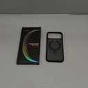 TORRAS Ostand Magnetic for iPhone 17 Pro Max Case, Fit for MagSafe, Sturdy Stand, Military Grade Drop Tested, Camera Control, Translucent Slim Soft Edge Case for iPhone 17 Pro Max 6.9", Black