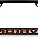 Jeep Mojave UV Printed Black Plastic License Plate Frame
