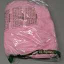 XeGe Faux Fur Reading Pillow Cover (No Filler), Fluffy Back Rest Pillow Case for Sitting in Bed, Adults Kids Girls Shaggy Sit Up Back Support Study Pillow Cover for Couch Chair Home Decoration, Pink (Large)