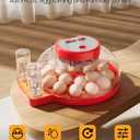 18-24 Incubators for Hatching Eggs with Automatic Egg Turning and Humidity Control Automatic Water Refill,Egg Candler Nature Right 360 Incubator Duck Quail Chick Turkey Hatching Incubator