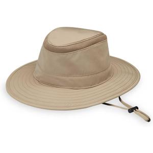 Wallaroo Hat Company Men's Summit Sun Hat UPF 50+ Sun Protection, Wide Brim, Packable, Chin Strap and Adjustable Sizing