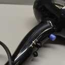 Conair Hair Dryer, 1875W Full-Size Hair Dryer with Ionic Conditioning, Blow Dryer, Tourmaline Ceramic Technology for Quick Drying, Black/Chrome