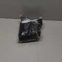 EVALESS Corduroy Pants for Women Casual Drawstring Elastic High Waist Straight Leg Pants Loose Comfy Trousers with Pockets (Medium, 1b1 Black)