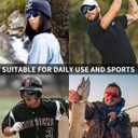 Polarized Sports Sunglasses for Men Women,UV400 Protection Sunglass for Running Cycling Fishing Hiking TR90 (Green)