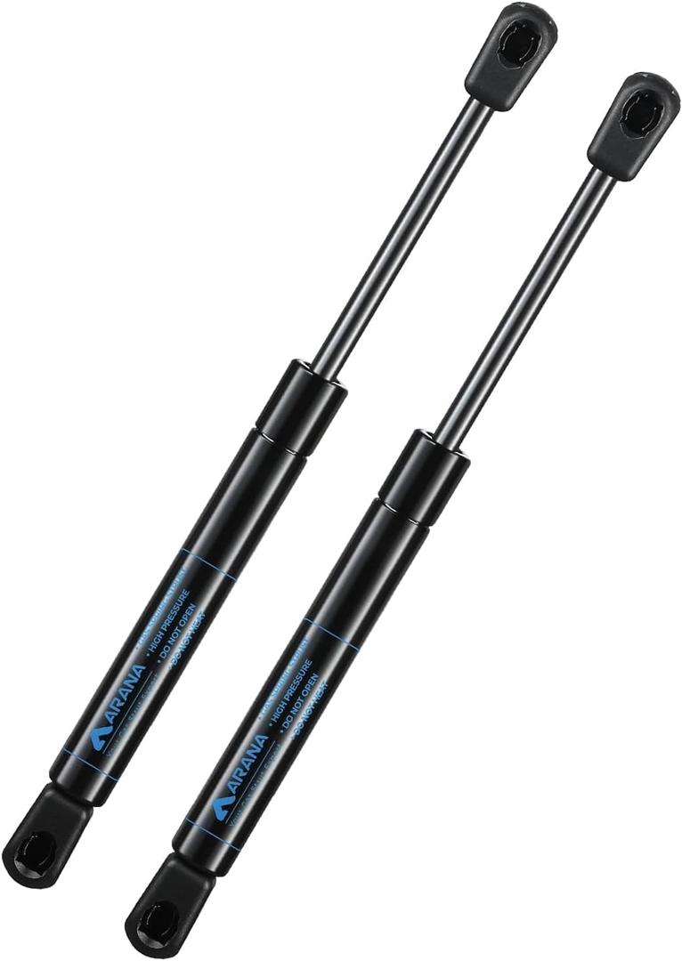ARANA Gas Struts 10 Inch,10Lb/45N Gas Strut Shocks for Cabinets Lift Lid Supports,Gas Spring 10" Tool Box Shocks for Truck Toolbox Cabinets Lid Boat Storage Lid,2Pcs