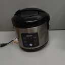 AROMA CoreCoat Digital Rice Cooker & Steamer for Brown Rice with Nonstick Ceramic Coating (8 Cups Cooked, 4 Cups Uncooked)