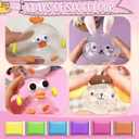 BENWIL 6 PCS Nano Tape Bubble Bubbles Kit for Kids with Box, Squishy Maker Making Kit, Birthday Gifts for 4 5 6 7 8 9 10 Year Old Girls Girl, Kids Toys for Girls 4-6 6-8 8-10 10-12