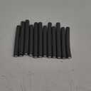 My Beauty Spot Flexi Rods Foam Hair Rollers 7/8" Professional Salon Quality Rubber Hair Rollers for Long, Medium and Short Hair (Grey)