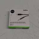 Belkin AV10172bt03-BLK 3.5mm Audio Cable With Lightning Connector, Black, Smartphone