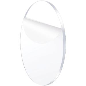 Clear Circle Acrylic Sheet, Diameter Plexiglass Sheet, Round for Cake Discs, Plexiglass Table Top (1, 1/4" /6mm/100% Lasercut, 16 Inch Diameter)
