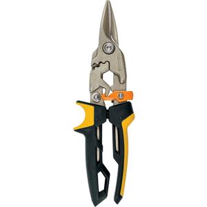 Fiskars PowerGear Aviation Snips (Straight Cut)