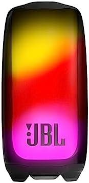 JBL Pulse 5 Portable Bluetooth Speaker with Dazzling Light Show - Black