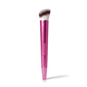 BASMA Beauty Complexion Foundation Makeup Brush, Dense Round Ultra-Soft Vegan Taklon Bristles for Cream, & Liquid, Seamless Blending for Bronzer, Contour, Concealer & Blush, Cruelty-Free