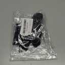 Bike Helmet Pads Padding Kit Universal Bicycle Replacement Foam Pads Padding Cushions Mats Set for Bike Cycling Motorcycle Helmet (Set of 2 Black)