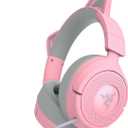 Razer Kraken Kitty V3 X Wired Gaming Headset: Kitty Ears - HyperClear Cardioid Mic - 40 mm Drivers - 7.1 Surround Sound - Comfy Ear Cushions - Cross-Platform via 3.5mm PC, PS5, Xbox, Switch 2 - Pink