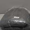 Chair Cushions Set of 4 for Dining Chairs, 16.5"x15.5" Kitchen Chair Pads with Memory Foam, Non-Slip Bottom & Ties, Tufted Indoor Seat Cushions for Home Use  Dark Grey