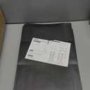 Kitsure Shoe Rack - 10-Tier Large Capacity Shoe Organizer Shelf with Dust Cover & Side Pockets, Rust-Proof Metal Shoe Rack for Closet, Entrance, Living Room, 33.6" x 12.4" x 69.3", Black