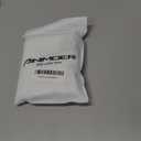 AINIMOER Women's RFID Blocking Leather Small Compact Bi-fold Zipper Pocket Wallet Card Case Purse with id Window