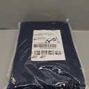 ChrisDowa Blackout Curtains 70 inches Wide for Bedroom - 2 Panels Set Extra Wide Grommet Thermal Insulated Room Darkening Curtains for Living Room (Navy Blue, 70 x 84 Inch)