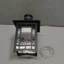 Motion Sensor Porch Light Dusk to Dawn Outdoor Wall Lantern Black Exterior Sconce Lighting Fixtures Modern Outside Wall Mount Coach Lamp for House Garage Patio Front Door