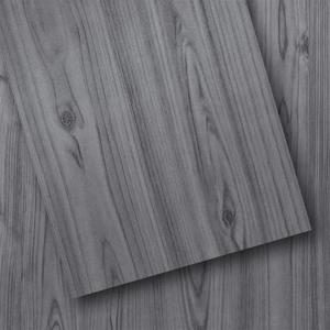 18 Sq. Ft Floor Tiles Peel and Stick Vinyl Floor 36 x 6 inch Luxury Self Adhesive Waterproof Flooring Planks DIY for Kitchen, Living Room, Shops, RV, Wood Look Plank, 12-Pack, Deep Gray