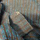 LightlyKiss Women's casual sexy V-neck sparkling jumpsuit long sleeve loose jumpsuits Fashion Club party Rompers with belt (Large)