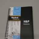 H&P Notebook - Medical History and Physical notebook, 100 Medical Templates With Perforations
