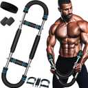 Twister Arm Trainer,Arm Trainer for Men,Chest Workout Equipment,Arm Strength Trainer,Arm Workout Equipment,Chest Exerciser for Men,Arm Twister Exerciser,Upper Body Workout Equipment (Blue 90-110 LBS)